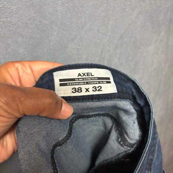 Buffalo David Bitton Axel Straight Jeans Western Country Preppy Comfy 38 x 32 - Picture 5 of 16